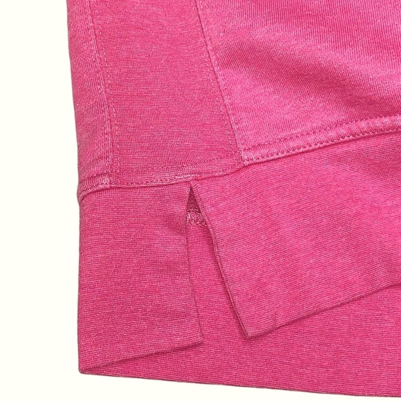 Champion Girl’s Pink Short Sleeve Hoodie Dress with Pocket Youth Kids Size Large - Picture 6 of 7